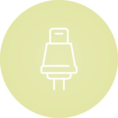 Ampul simgesi. resimleme