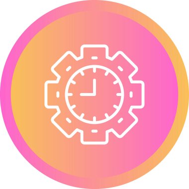 Modern simgenin vektör illüstrasyonu