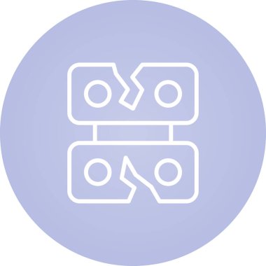 Kamera simgesinin vektör illüstrasyonu