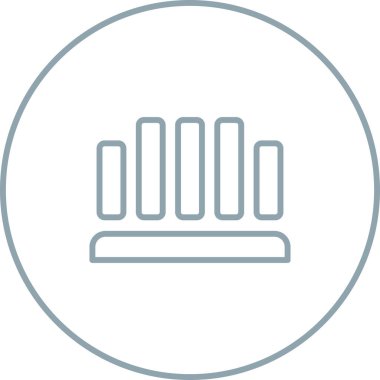 Ofis masasının vektör simgesi