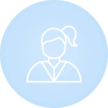 Modern simgenin vektör illüstrasyonu