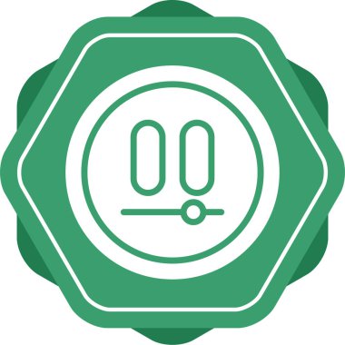 Bir doğrunun eşsiz vektör simgesi