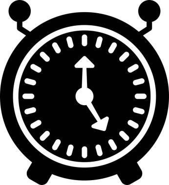 Saatin vektör illüstrasyonu