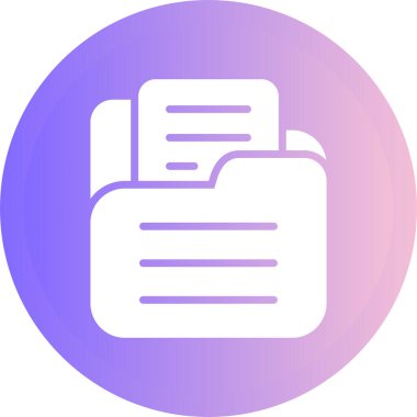 Modern simgenin vektör illüstrasyonu