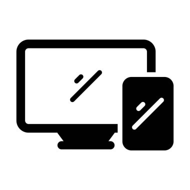 Veri depolamanın vektör simgesi