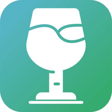 vektör modern simge, uzun gölge illüstrasyonu