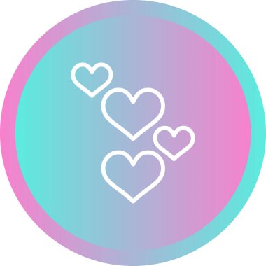 Bir kalbin vektör illüstrasyonu