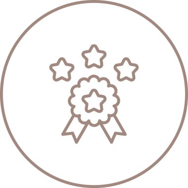 yıldız simgesi vektör illüstrasyonu