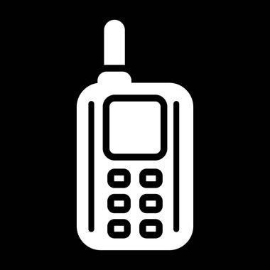 cep telefonu simgesi, vektör illüstrasyon tasarımı