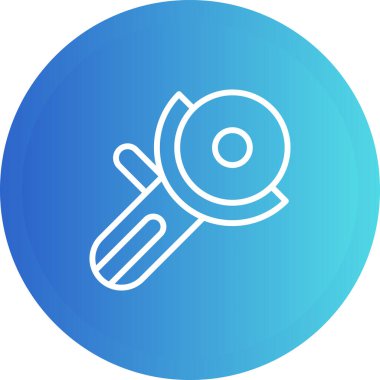 Öğütücü Web simgesi vektör illüstrasyonu