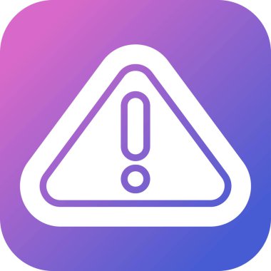 Tehlike simgesini ana hat biçiminde uyar