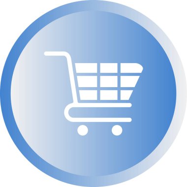 Alışveriş. Web simgesi basit illüstrasyon