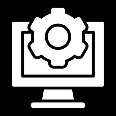 Kamera. Web simgesi basit illüstrasyon