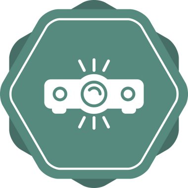 Modern bir simgenin vektör illüstrasyonu