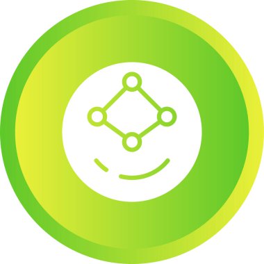 şebeke. Web simgesi basit illüstrasyon