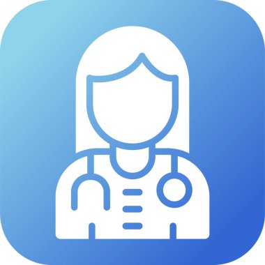 Doktor Simge vektör illüstrasyonu