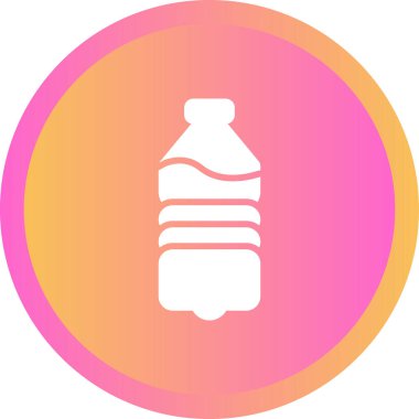 şişe simgesi vektör illüstrasyonu