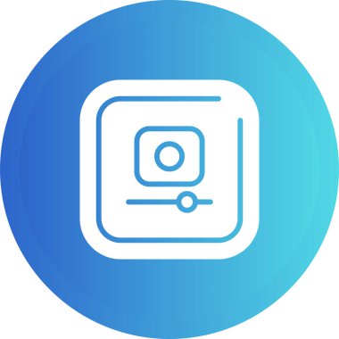 Bir simgenin vektör illüstrasyonu