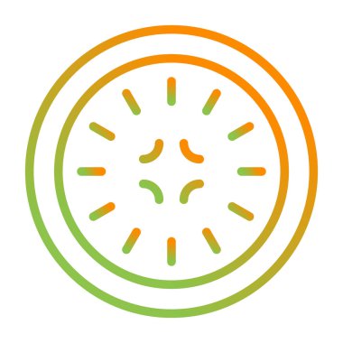 Gıda simgesinin vektör illüstrasyonu