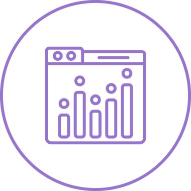 veri sunucusu. Web simgesi basit illüstrasyon