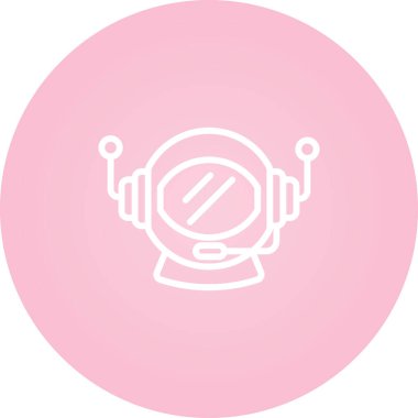 Robot modern simgenin vektör illüstrasyonu