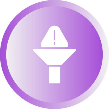 Web simgesi vektör illüstrasyonu filtreleniyor