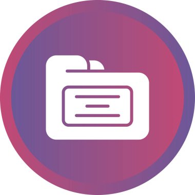 Modern simgenin vektör illüstrasyonu