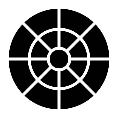 hedef simge vektör illüstrasyonu