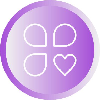 Bir kalbin vektör illüstrasyonu