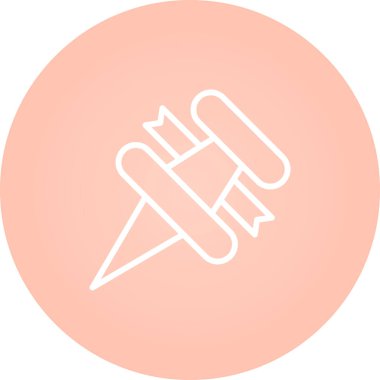 Küçük harf simgesi web basit tasarımı