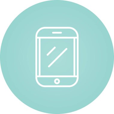 akıllı telefon web simgesi vektör çizimi