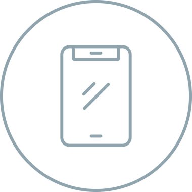 akıllı telefon simgesi vektör illüstrasyonu