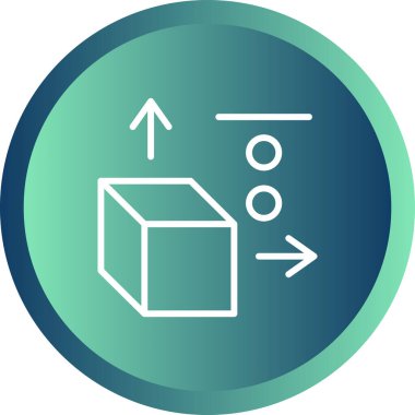 seo modern simgesinin vektör illüstrasyonu