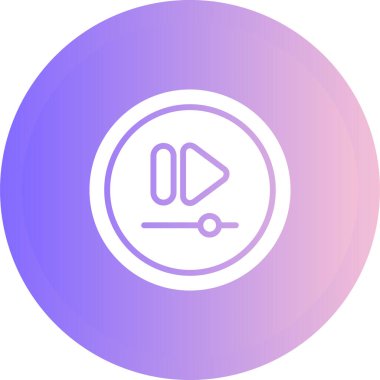 Modern simgenin vektör illüstrasyonu