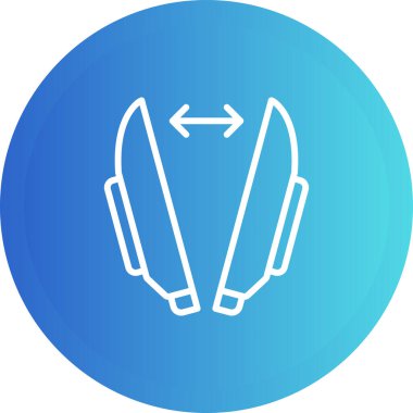 ok simgesinin vektör illüstrasyonu