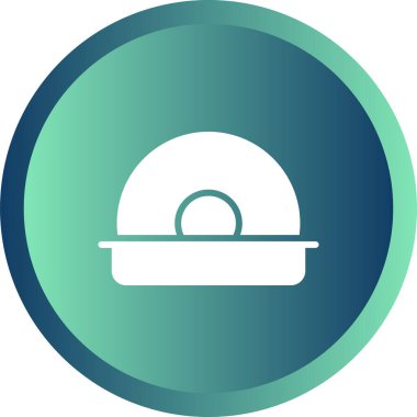 Şapka. Web simgesi basit illüstrasyon