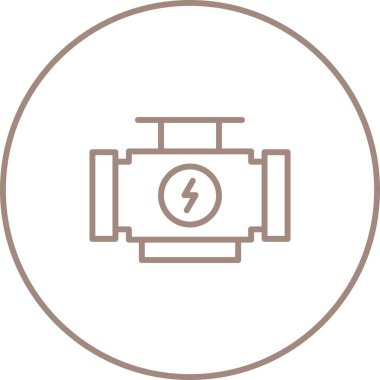 pil simgesi, vektör illüstrasyonu