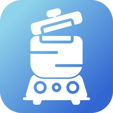 tren simgesi vektör illüstrasyonu