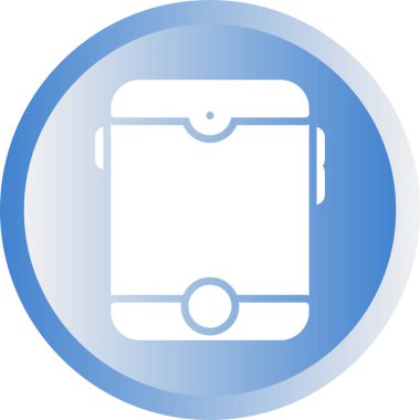 akıllı telefon web simgesi vektör çizimi