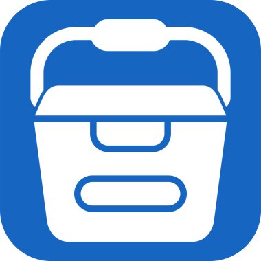 Bir b eksikliği simgesinin vektör çizimi