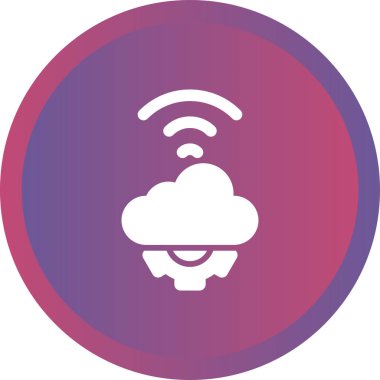 Wi-Fi simgesinin vektör illüstrasyonu