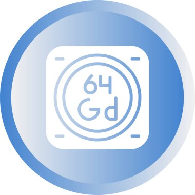 Kimyasal element ağ basit illüstrasyon