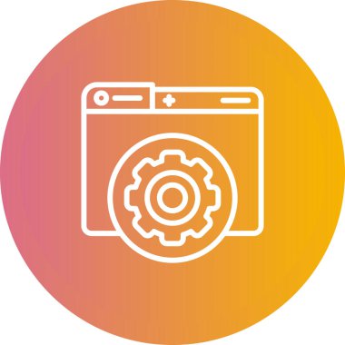 çamaşır makinesi dairesel vektörü