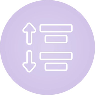 trend düz biçimli vektör ok simgesi