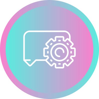 seo modern simgesinin vektör illüstrasyonu