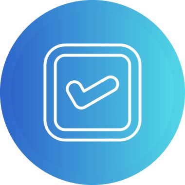 işaret simgesini işaretle, vektör illüstrasyonu