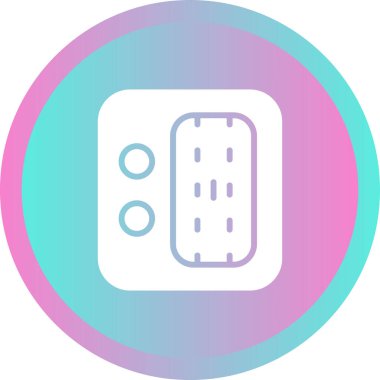 Modern simgenin vektör illüstrasyonu