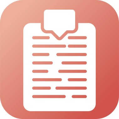 Vektör belgesi Simge illüstrasyonu