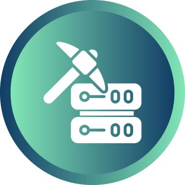 Bir tornavida simgesinin vektör çizimi