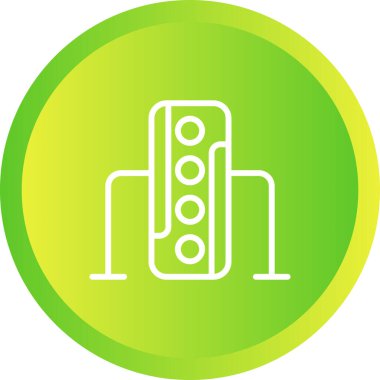 İstemci Sunucu Web simgesi vektör çizimi